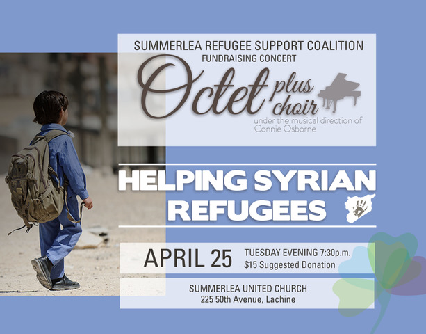 concert de collecte de fonds pour les réfugiés syriens